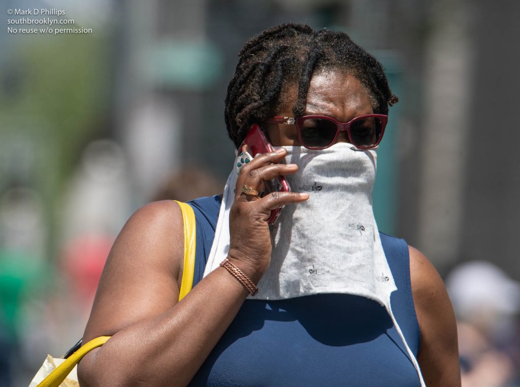 New York City on May 30, 2020, during the Covid-19 pandemic