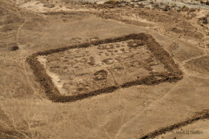 Roman Legion Camp below Masada in 2022. ©Mark D Phillips