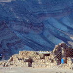 Atop Masada in 1992. ©Mark D Phillips
