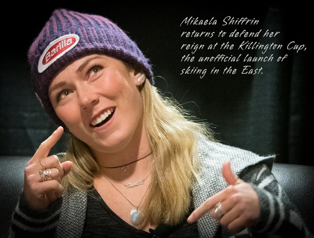 Mikaela Shiffrin has ruled slalom at the Women's World Cup race in Killington, Vermont, since its inception in 2016. ©Mark D Phillips