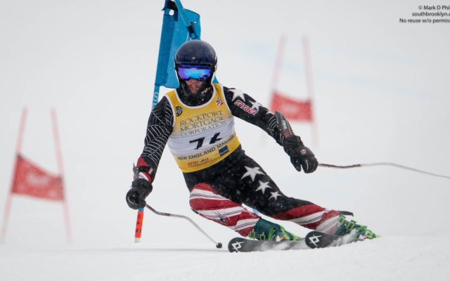 Matt Dodge races to win the 84th Hochgebirge Cup Challenge on January 20, 2024, at Mittersill. ©Mark D Phillips